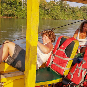 2019-09-18 - Ook wij moeten soms de boot uit om te duwen<br/>NP Madidi - San Buenaventura - Bolivia<br/>SM-G935F -  - , , ISO 