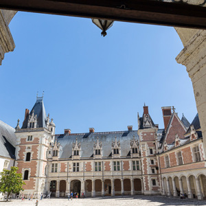 2020-07-11 - De binnenplaats van het kasteel<br/>Kasteel van Blois - Blois - Frankrijk<br/>Canon EOS 5D Mark III - 24 mm - f/5.6, 1/500 sec, ISO 400