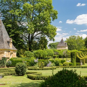 2020-07-14 - Niet zoveel bloemen, wel veel groene hagen<br/>Tuinen van Eyrignac - Salignac-Eyvigues - Frankrijk<br/>Canon EOS 5D Mark III - 51 mm - f/11.0, 0.02 sec, ISO 200