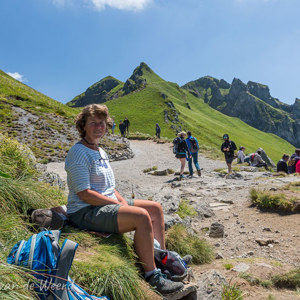 2020-07-18 - Even uitrusten na de klim<br/>Puy de Sancy - Mont-Dore - Frankrijk<br/>Canon EOS 5D Mark III - 33 mm - f/11.0, 1/80 sec, ISO 200