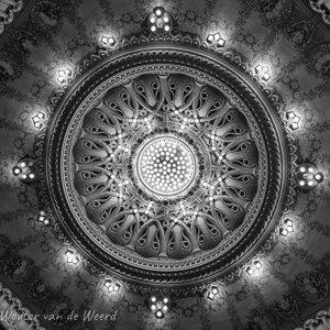 2020-07-21 - Plafond in detail<br/>L'Opera de Vichy - Vichy - Frankrijk<br/>Canon EOS 5D Mark III - 24 mm - f/5.6, 1/13 sec, ISO 800