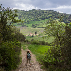 2013-04-27 - Mooie wandeling door de glooiende heuvels<br/>Val d'Orcia - Pienza - Italië<br/>Canon EOS 7D - 32 mm - f/11.0, 0.01 sec, ISO 400