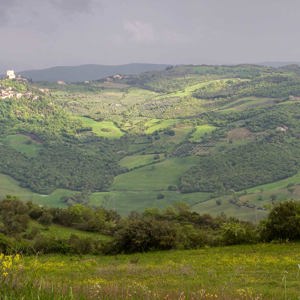 2013-04-27 - Castello di Ripa d’Orcia in de zon<br/>Val d'Orcia - Pienza - Italië<br/>Canon EOS 7D - 50 mm - f/11.0, 1/60 sec, ISO 400