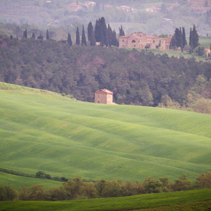 2013-04-28 - Schilderachtig Toscaans landschap<br/>Val d'Orcia - Pienza - Italië<br/>Canon EOS 7D - 400 mm - f/8.0, 1/1000 sec, ISO 400