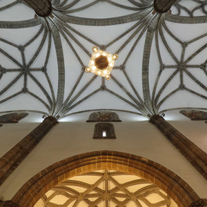 2021-10-31 - Plafond van de kerk<br/>Las Palmas - Spanje<br/>Canon PowerShot SX70 HS - 3.8 mm - f/3.4, 1/60 sec, ISO 200