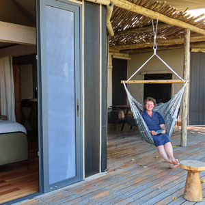 2024-05-02 - De kamers waren enorm groot, en met eigen veranda<br/>Kwai Lediba Camp - Kwai (Okavango Delta) - Botswana<br/>Canon PowerShot SX70 HS -  - , , ISO 100