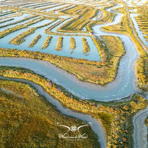 2023-05-06 - Het bijzondere landschap van de salinas (drone)<br/>Cádiz - Spanje<br/>FC3582 - 6.7 mm - f/1.7, 1/120 sec, ISO 120