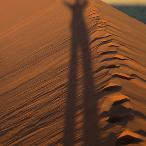 2007-08-11 - Scherpe duinranden, lange schaduwen<br/>Sossusvlei - Duin 45 - Sesriem - Namibie<br/>Canon EOS 30D - 68 mm - f/8.0, 1/200 sec, ISO 200