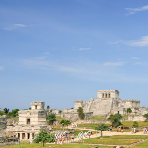 2008-07-27 - Overzicht van het complex<br/>Maya-ruine Tulum - Tulum - Mexico<br/>Canon EOS 30D - 33 mm - f/11.0, 0.01 sec, ISO 100