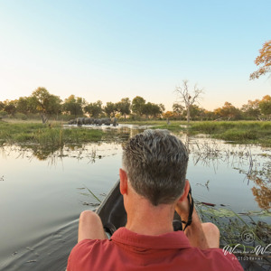 2024-05-02 - Wouter in de kano, op weg naar de olifanten<br/>Kwai river - Kwai (Okavango Delta) - Botswana<br/>Canon PowerShot SX70 HS -  - , , ISO 100