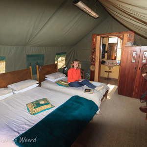 2007-08-23 - Onze en-suite, luxury, Twin Tent in Main Camp<br/>Okonjima Lodge / Africat Foundat - Otjiwarongo - Namibie<br/>Canon EOS 30D - 10 mm - f/4.0, 1/60 sec, ISO 400