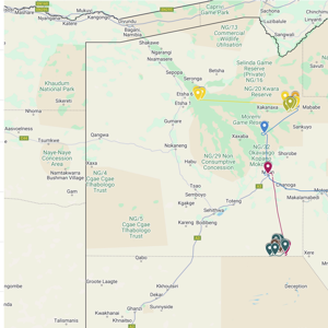 Botswana 2024 - Route 1 - 6 Mei