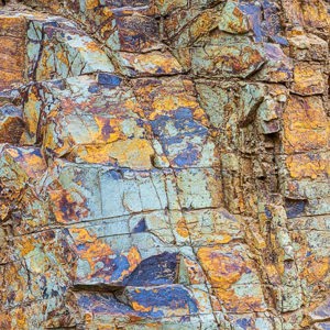 2022-11-10 - Abstracte kunst (rots)<br/>La Cumbrieta - La Palma - Canarische eilanden - Spanje<br/>Canon EOS R5 - 105 mm - f/8.0, 0.1 sec, ISO 400