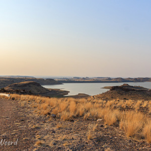 2007-08-06 - Het meer bij Hardap Dam<br/>Hardap Dam NP - Hardap - Namibie<br/>Canon EOS 30D - 13 mm - f/8.0, 1/320 sec, ISO 200