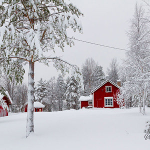 2011-02-08 - Fins dorp<br/>Iso Syöte - Finland<br/>Canon EOS 7D - 24 mm - f/8.0, 1/160 sec, ISO 400