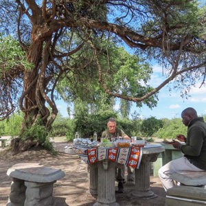2024-04-28 - Lunch onderweg - er was weer veel te veel<br/>Chobe NP - Botswana<br/>Canon PowerShot SX70 HS - 3.8 mm - f/4.0, 1/500 sec, ISO 100